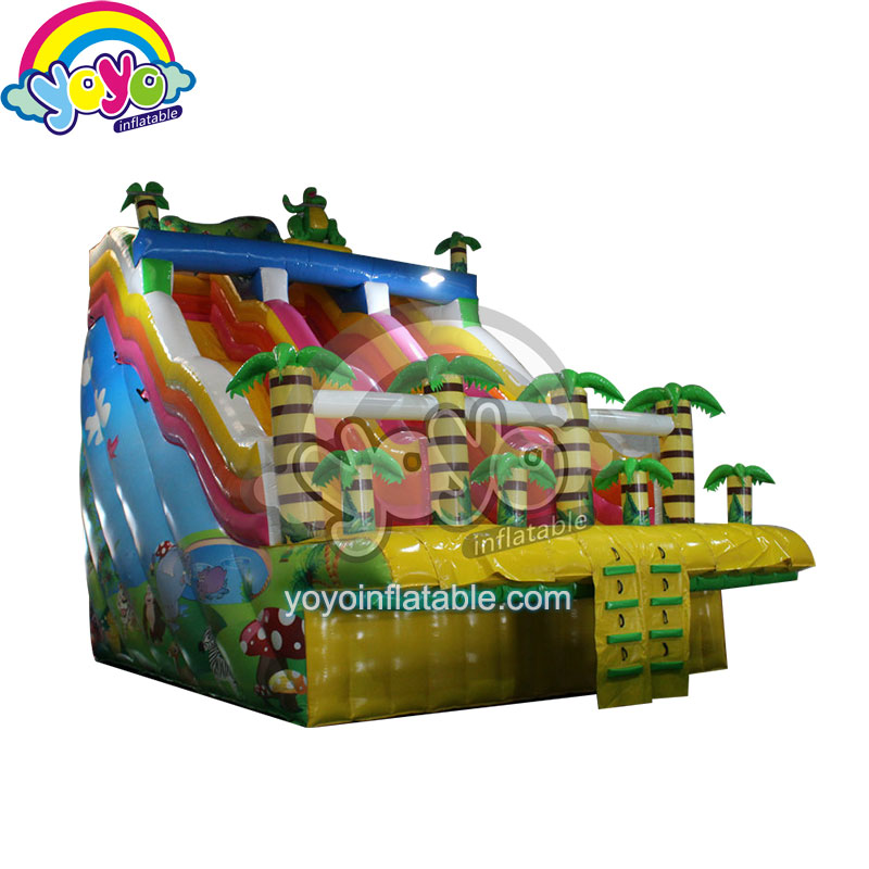 Colorful Inflatable Jungle Water Slide YWSL-16036 (1)