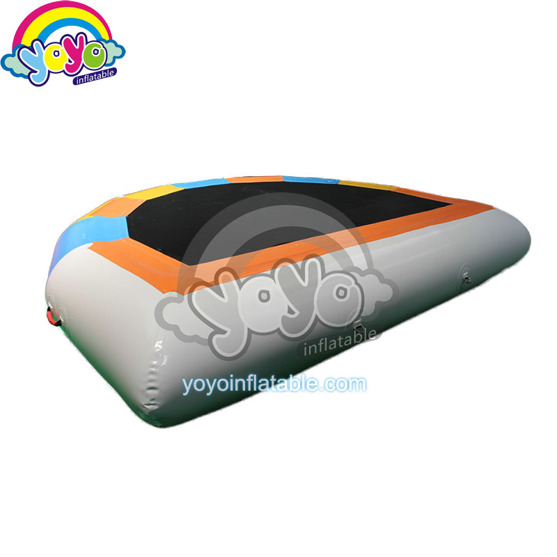 Inflatable Semicircle Trampoline Floating Jumping Matt Water Game YWG-1926 (3)