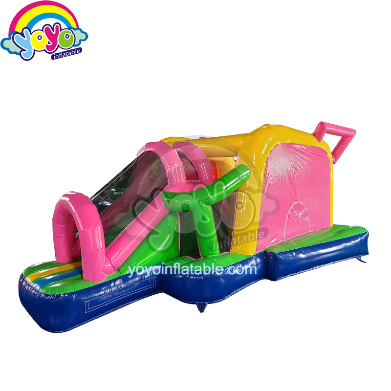 19' Girls Pink Color Space Ship Inflatable Combo YY-DCO21006(1) 19' Girls Pink Color Space Ship Inflatable Combo YY-DCO21006