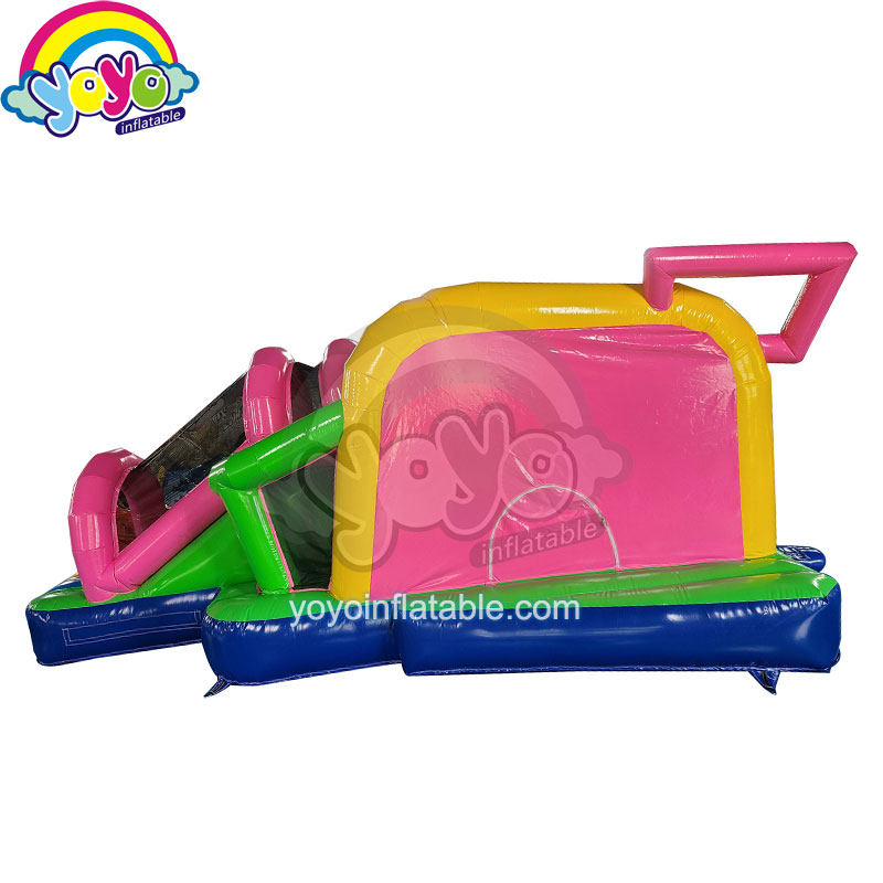 19' Girls Pink Color Space Ship Inflatable Combo YY-DCO21006(2) 19' Girls Pink Color Space Ship Inflatable Combo YY-DCO21006