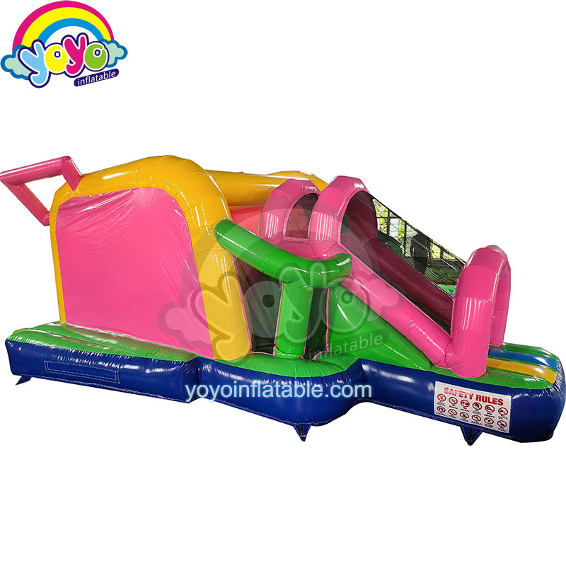 19' Girls Pink Color Space Ship Inflatable Combo YY-DCO21006(5) 19' Girls Pink Color Space Ship Inflatable Combo YY-DCO21006