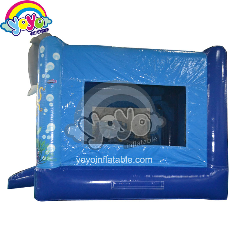 13ft 3-in-1 Dolphin Bounce House YY-BO13104 (3) 13ft 3-in-1 Dolphin Bounce House YY-BO13104