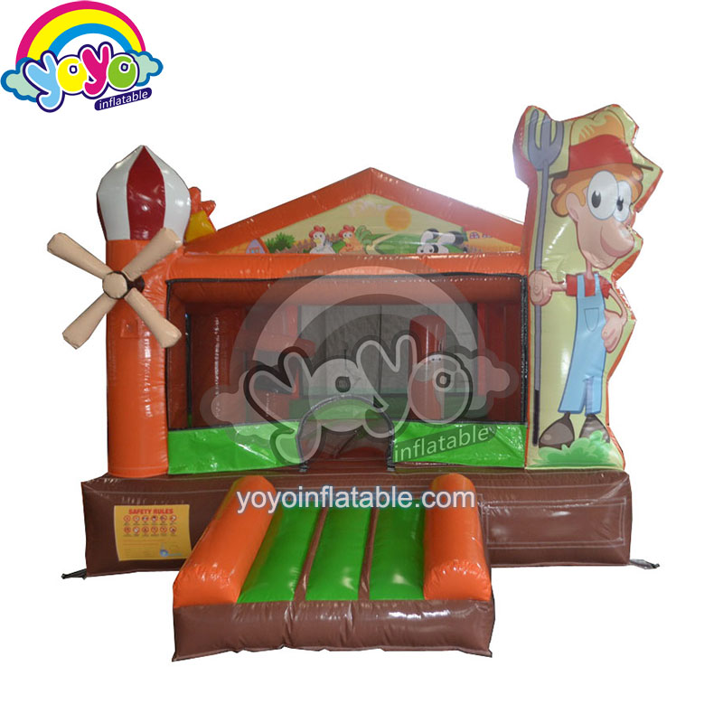 15ft Commercial Grade Inflatable Farm Bouncer YY-BO13117 (1) 15ft Commercial Grade Inflatable Farm Bouncer YY-BO13117