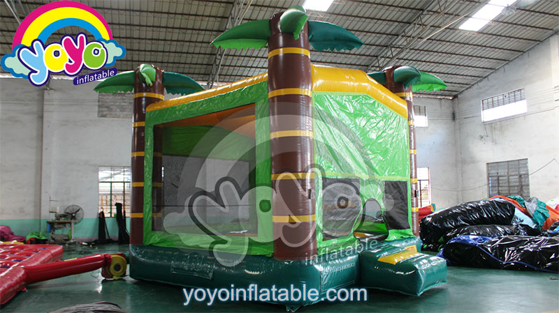 13ft 2-in-1 Jungle Theme Bounce House YY-BO17023 (2) 13ft 2-in-1 Jungle Theme Bounce House YY-BO17023