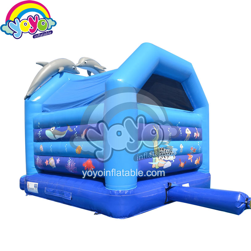 YY-BO2012005 (3) 16ft Dolphin Inflatable Bouncer with Digital Printing YY-BO2012005