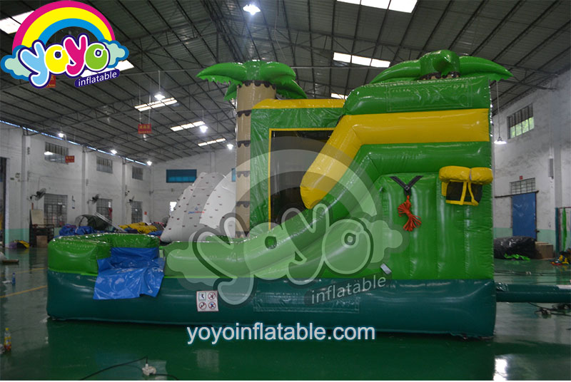 19ft 4-in-1 Jungle Inflatable wet/Dry Combo YY-WCO15082 (2) 19ft 4-in-1 Jungle Inflatable wet/Dry Combo YY-WCO15082