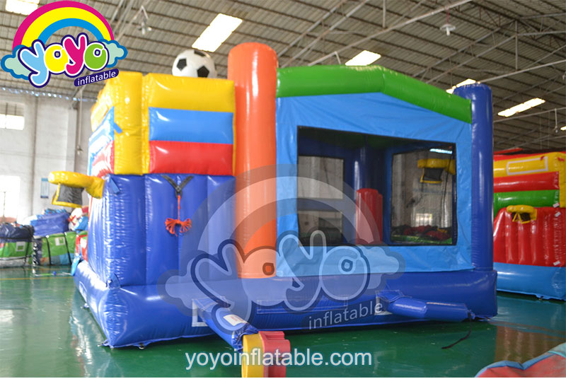 19ft Sports Inflatable Bounce Wet/Dry Combo YY-WCO15090 (2) 19ft Sports Inflatable Bounce Wet/Dry Combo YY-WCO15090