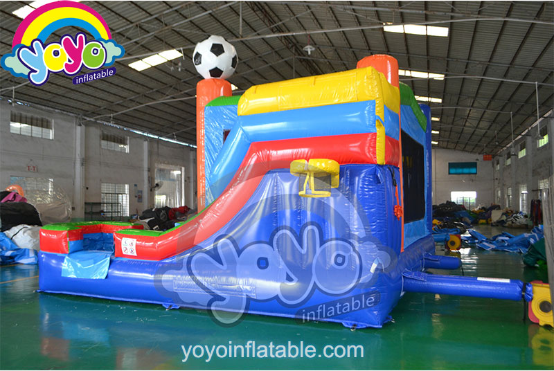 19ft Sports Inflatable Bounce Wet/Dry Combo YY-WCO15090 (3) 19ft Sports Inflatable Bounce Wet/Dry Combo YY-WCO15090