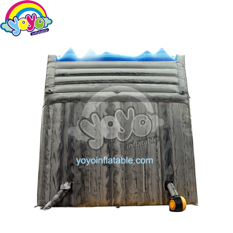 YY-DSL2006 (3) 21' H Inflatable Grey Marble Cliff Climb Slide YY-DSL2006