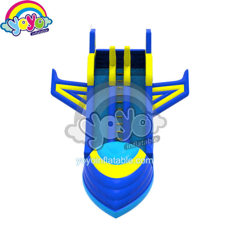 YY-DSL2110 (2) 27' H Jet Plane Inflatable Dual Slide YY-DSL2110