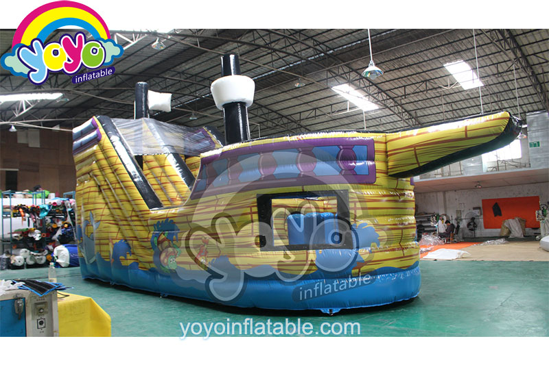 YY-DSL18018 (2) 20ft H Peter Pan Pirate Ship Inflatable Slide YY-DSL18018