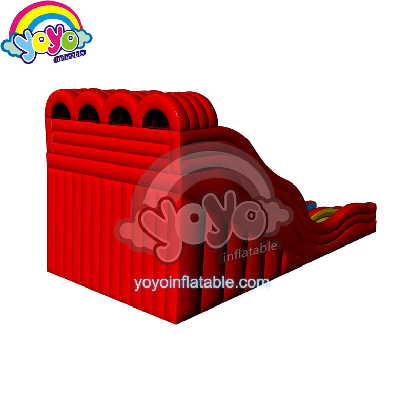 YY-DSL21190 (2) 20' H Candy Color Triple Lanes Inflatable Slide YY-DSL21190