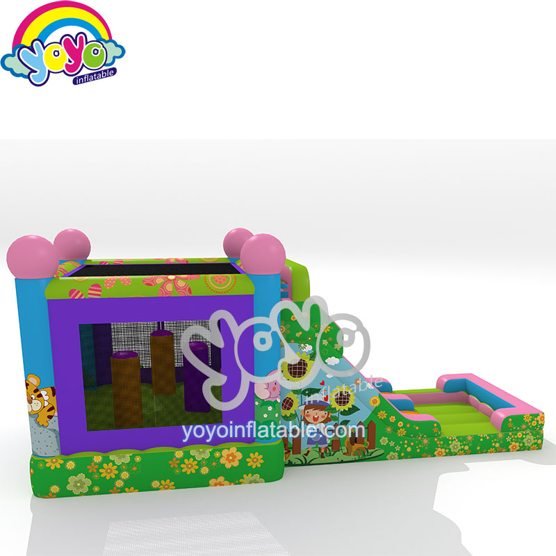 YY-NWCO2124 (3) Dream Garden Inflatable Castle Wet/Dry Combo YY-NWCO2124
