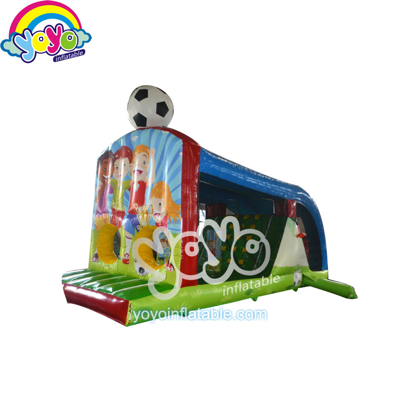 YY-OB14004 (1) 28' Football Theme Inflatable Obstacle Bouncer YY-OB14004