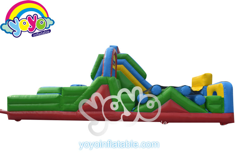 YY-OB15026 (4) 34ft Adrenaline Rush Inflatable Obstacle Course YY-OB15026