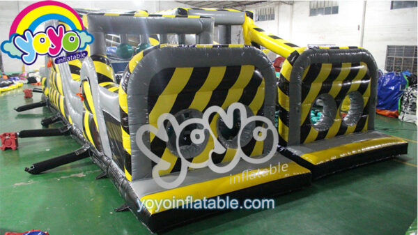 U-shaped Electric Inflatable Obstacle Course Game YY-OB18010