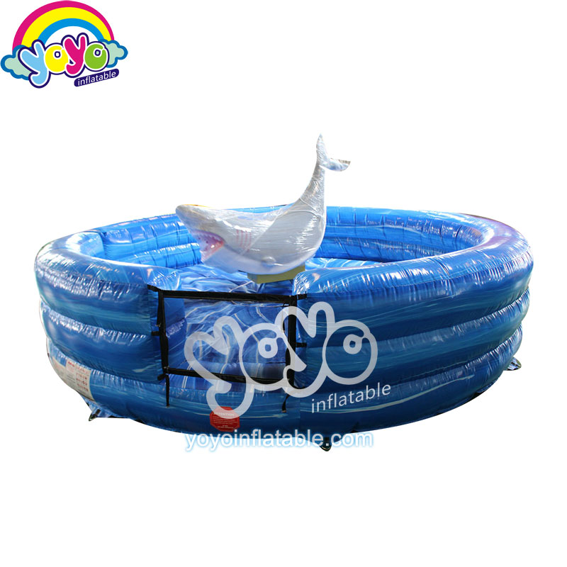 YY-SP17038 (1) Mechanical Shark Inflatable Rodeo Bull Riding YY-SP17038