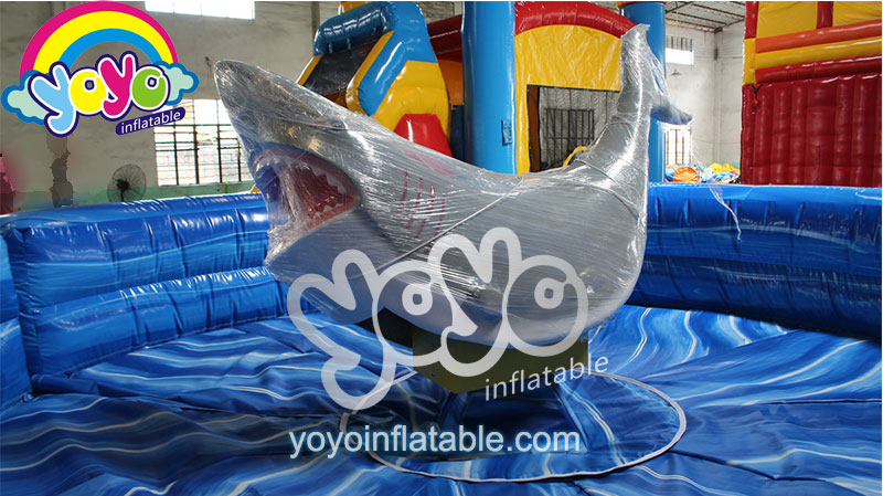 YY-SP17038 (3) Mechanical Shark Inflatable Rodeo Bull Riding YY-SP17038