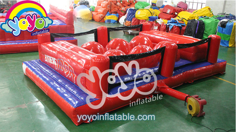 YY-SP18009 (3) Red Blue Big Baller Wipeout Inflatable Sport Game YY-SP18009