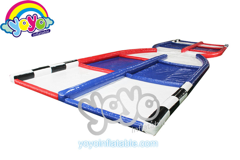 YY-SP18013 (3) 75 Feet Zorb Balls Inflatable Obstacle Race Track YY-SP18013