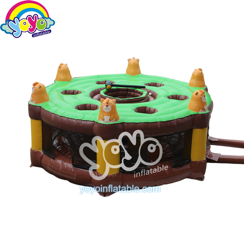 YY-SP18047 (1) Human Groundhog Whack a Mole Inflatable Game YY-SP18047
