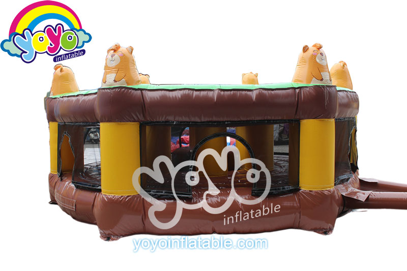 YY-SP18047 (2) Human Groundhog Whack a Mole Inflatable Game YY-SP18047