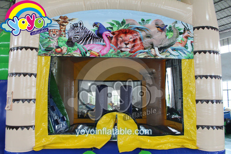 YY-WCO16018 (3) 28ft 5-In-1 Tropical Plam Tree Inflatable Water Combo YY-WCO16018