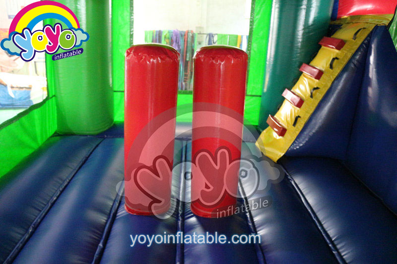 YY-WCO16020 (4) 5-In-1 Crayon Bounce House Wet/Dry Combo YY-WCO16020