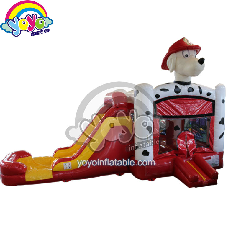 YY-WCO16022 (1) Large Dalmatian Theme Inflatable Wet/Dry Combo YY-WCO16022