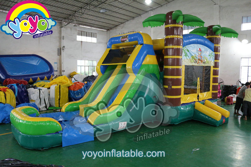 YY-WCO16029 (3) 5-In-1 Tropical Plam Tree Inflatable Wet/Dry Combo YY-WCO16029