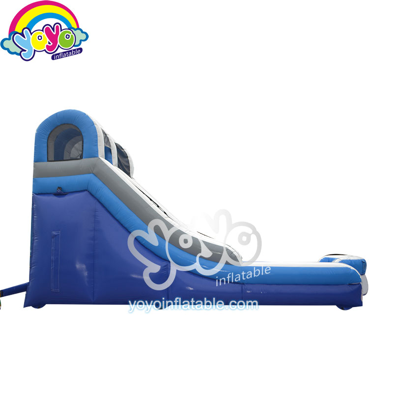 YY-WSL140014 (2) 15ft H Blue White Grey Inflatable Water Slide YY-WSL140014