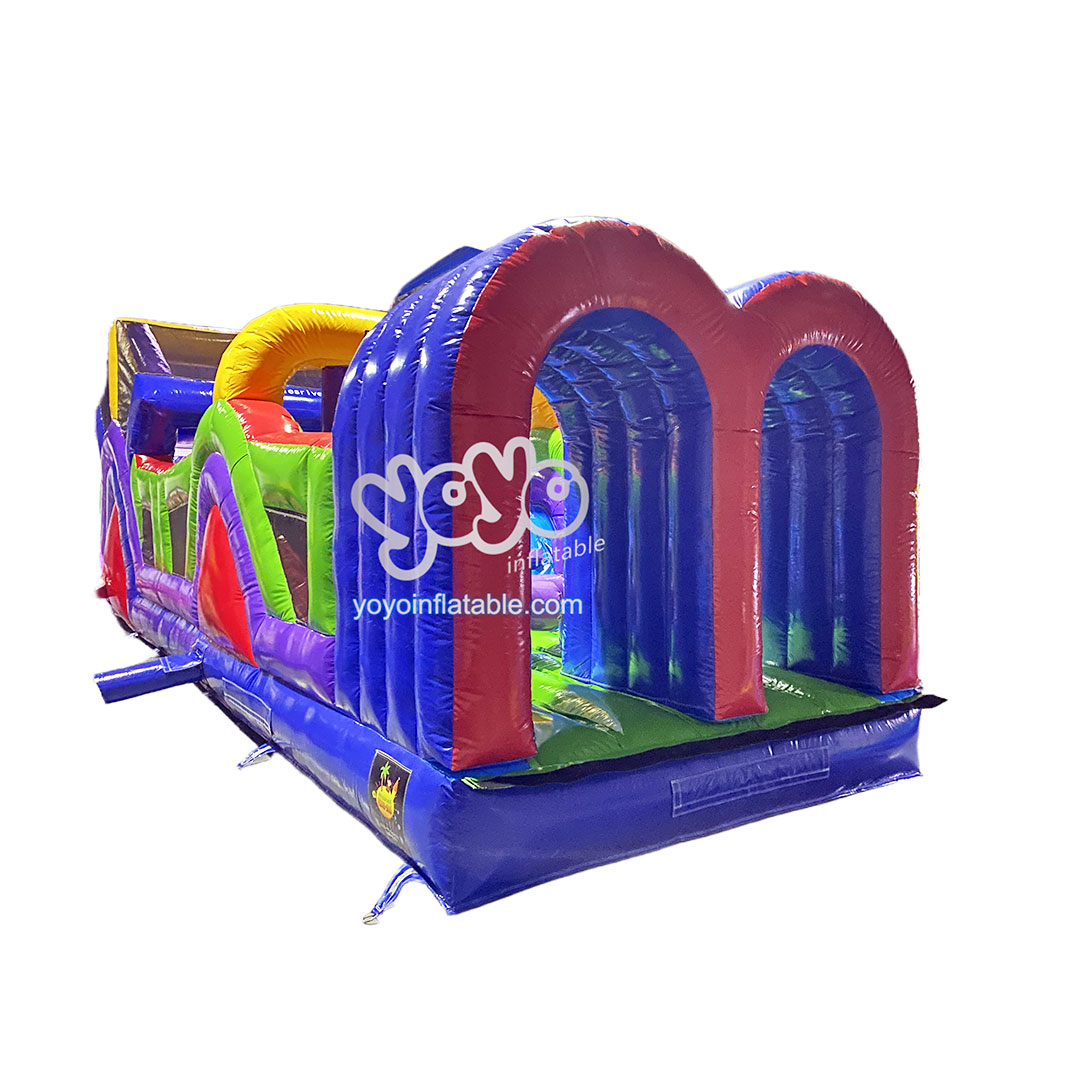 Dual Lane Inflatable Obstacle Course YY-OB230710 (2) Dual Lane Inflatable Obstacle Course YY-OB230710 (2)