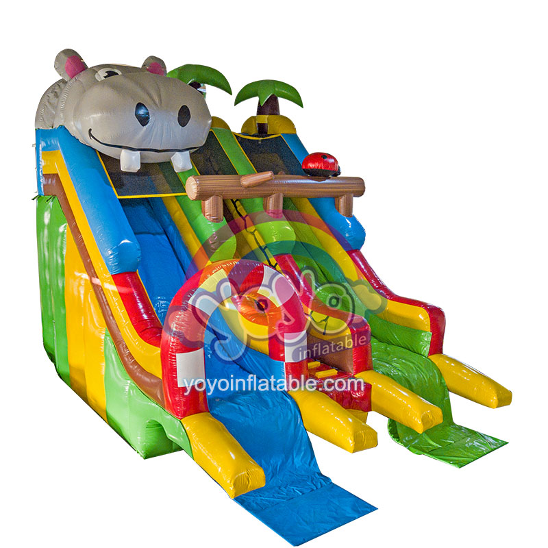 Hippo-Dual-Lane-Inflatable-Water-Slide-and-Pool-YY-WSL23062-(7) Hippo Dual Lane Inflatable Water Slide and Pool YY-WSL23062 (7)