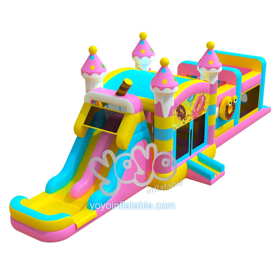 Inflatable Bounce House Wet Dry Combo Sweets & Donuts YY-WCO23084 (1) Inflatable Bounce House Wet Dry Combo Sweets & Donuts YY-WCO23084 (1)
