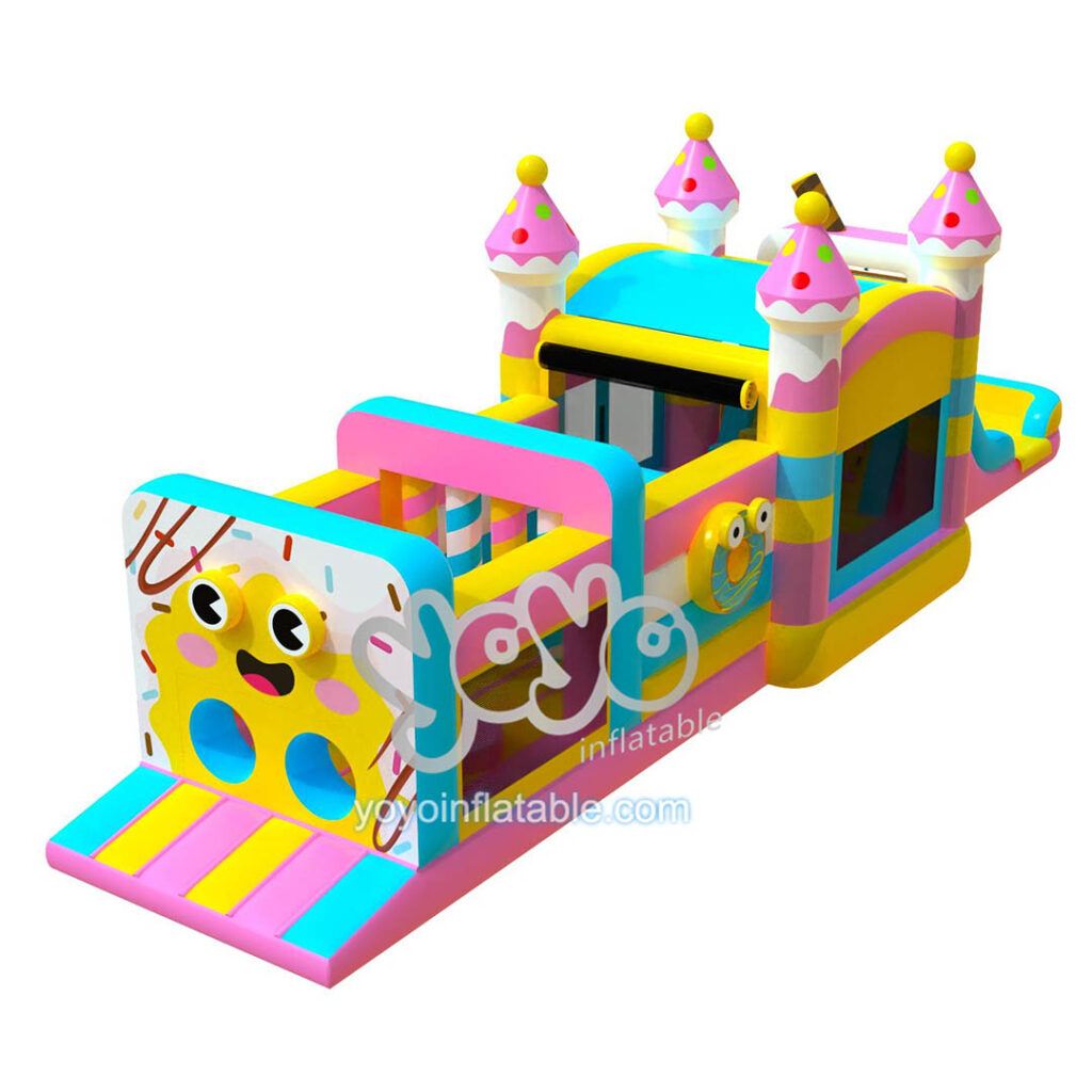 Inflatable Bounce House Wet Dry Combo Sweets & Donuts YY-WCO23084 ...