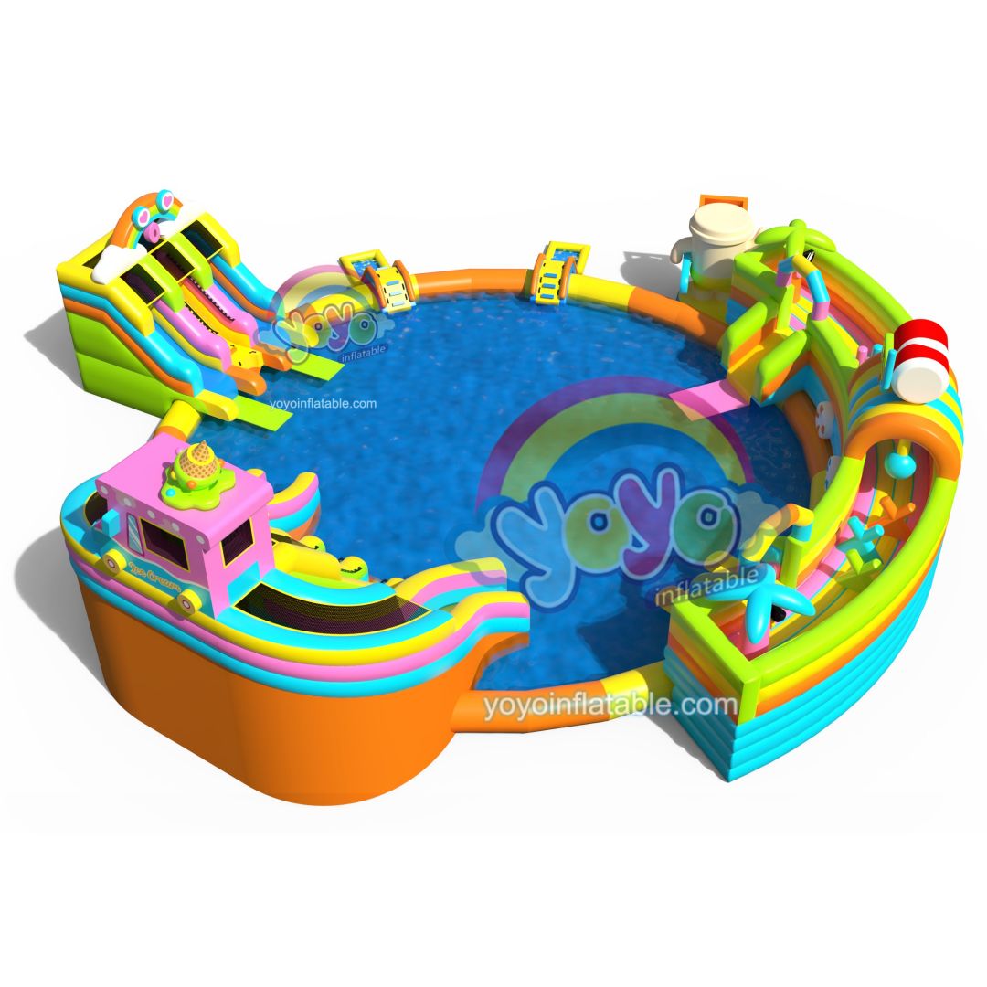 Sunny Cool Summer Inflatable Water Slide Park YY-WSL23071 (6) Sunny Cool Summer Inflatable Water Slide Park YY-WSL23071 (6)