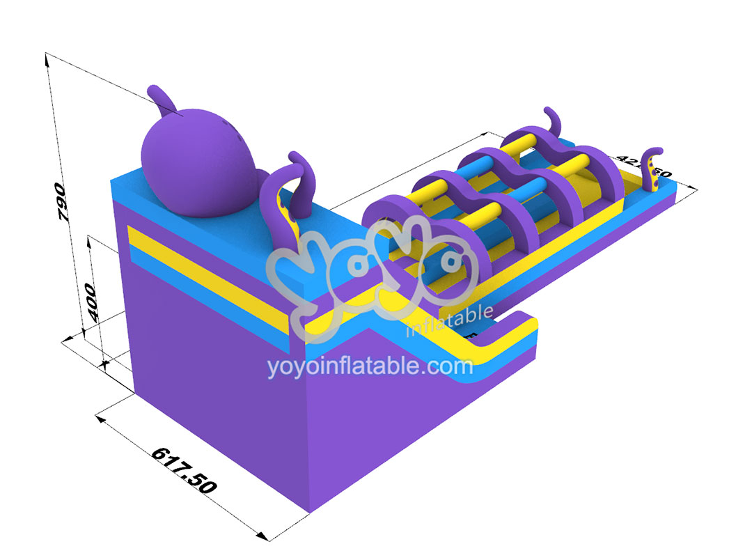 Giant Octopus Commercial Inflatable Water Slide YY-WSL23067 (2) Giant Octopus Commercial Inflatable Water Slide YY-WSL23067 2