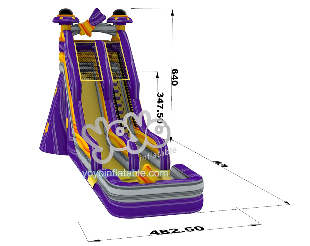 UAP Commercial Grade Inflatable Water Slide YY-WSL23065-C (2) UAP Commercial Grade Inflatable Water Slide YY-WSL23065-C 2