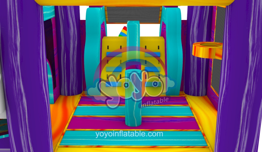 Unicorn Wet Dry Bounce House Slide Combo YY-WCO23086-B (3) Unicorn Wet Dry Bounce House Slide Combo YY-WCO23086-B (3)