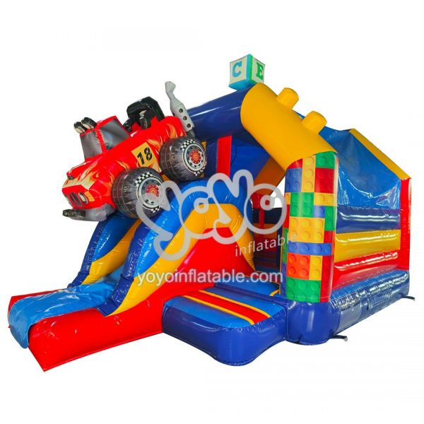 Game themed inflatable Slide Combo YY-CO240914