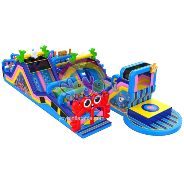 Undersea Kingdom U-Shaped Obstacle Course Jumper YY-OB241110 (1)