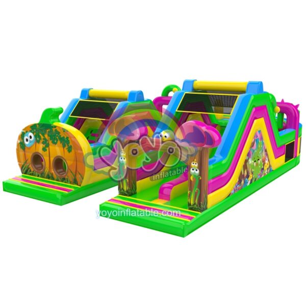 Fantasy Forest Inflatable Obstacle Course YY-OB240906 (1)