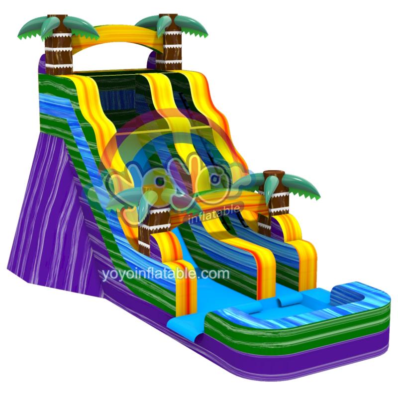 20ft Marble Purple Tropical Inflatable Water Slide YY-WSL241108-A (3) 20ft Marble Purple Tropical Inflatable Water Slide YY-WSL241108-A (3)