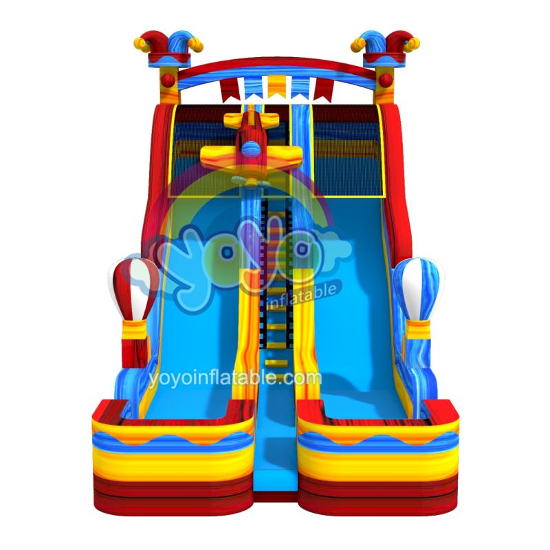 23ft Circus Marble Inflatable Water Slide YY-WSL241106-A (2) 23ft Circus Marble Inflatable Water Slide YY-WSL241106-A (2)