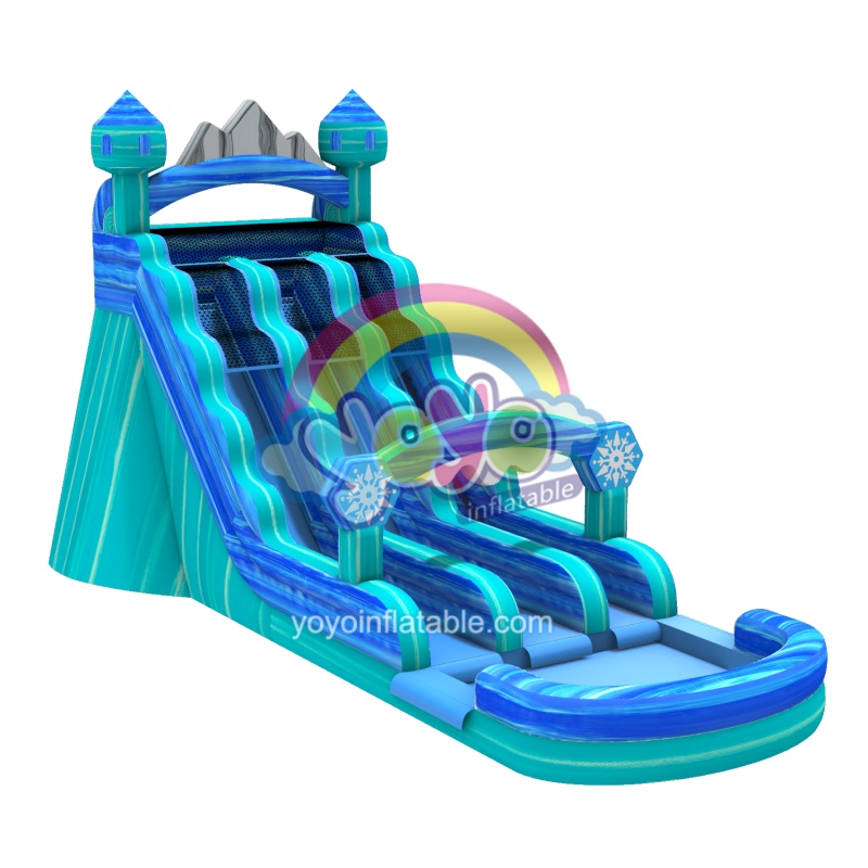 23ft Ice Peak Marble Inflatable Commercial Water Slide YY-WSL241111 (3) 23ft Ice Peak Marble Inflatable Commercial Water Slide YY-WSL241111 (3)