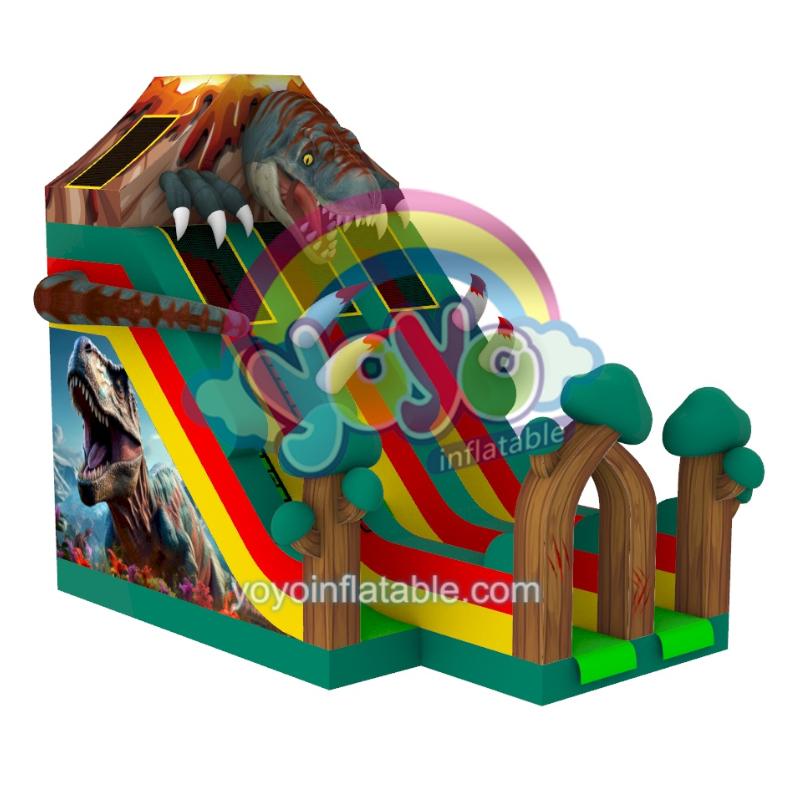 Dinosaur Double Lines Dry Inflatable Slide YY-SL250215 (1) Dinosaur Double Lines Dry Inflatable Slide YY-SL250215 (1)