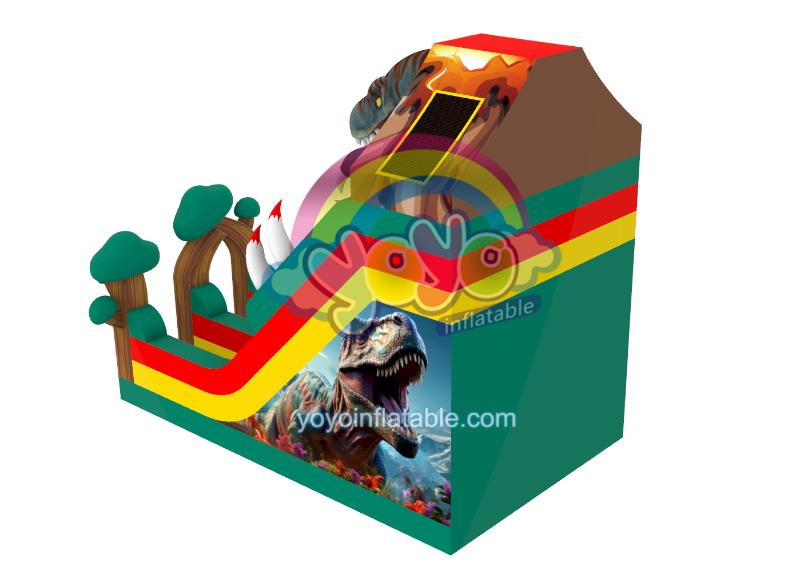 Dinosaur Double Lines Dry Inflatable Slide YY-SL250215 (3) Dinosaur Double Lines Dry Inflatable Slide YY-SL250215 (3)