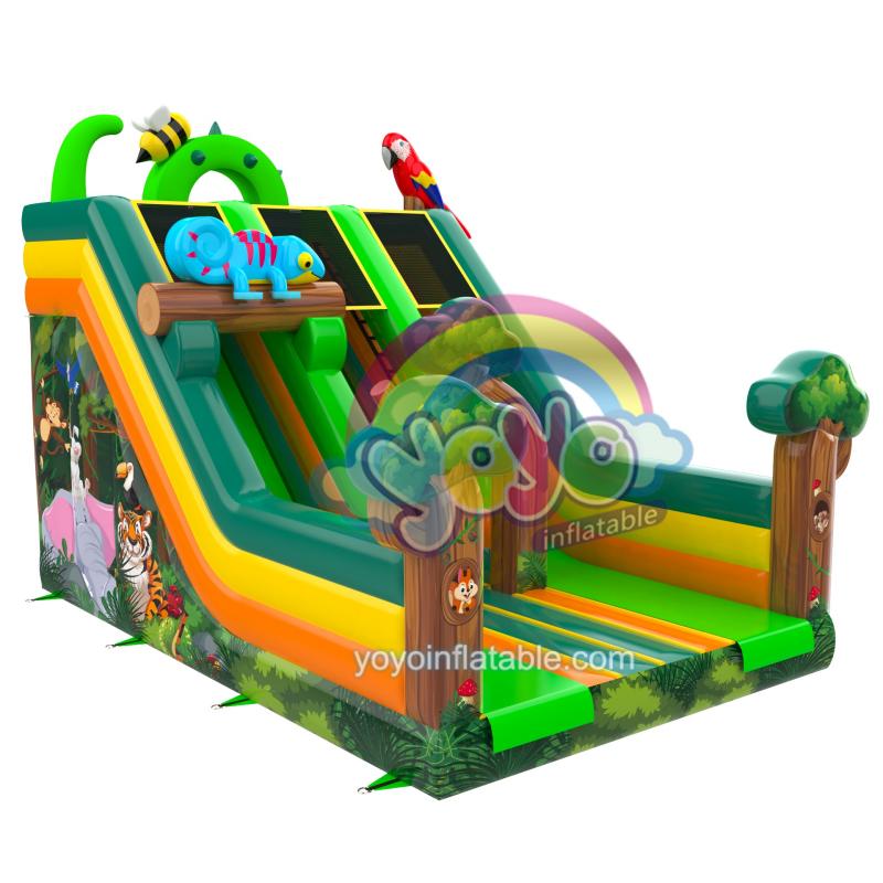 Jungle Adventure Themed Dry Inflatable Slide YY-SL250113 (3) Jungle Adventure Themed Dry Inflatable Slide YY-SL250113 (3)