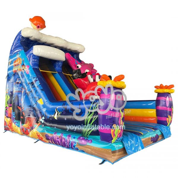 Undersea Kingdom Commercial Dry Inflatable Slide YY-SL250318