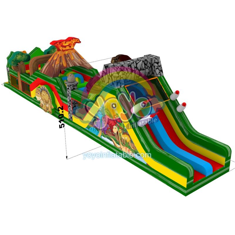 Age of Dinosaurs Inflatable Obstacle Course YY-OB250214 (2) Age of Dinosaurs Inflatable Obstacle Course YY-OB250214 (2)